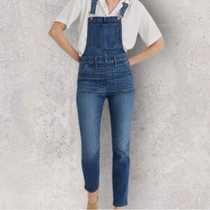 Madewell stovepipe Overalls